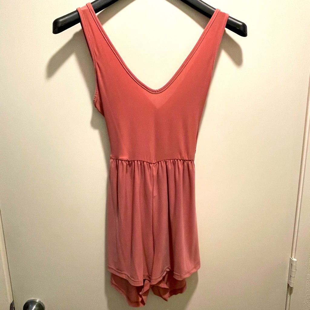 Blush Colored Romper